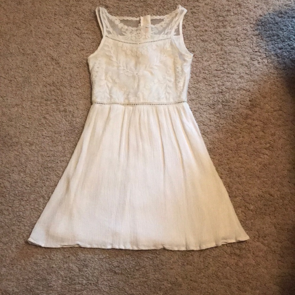 White dress